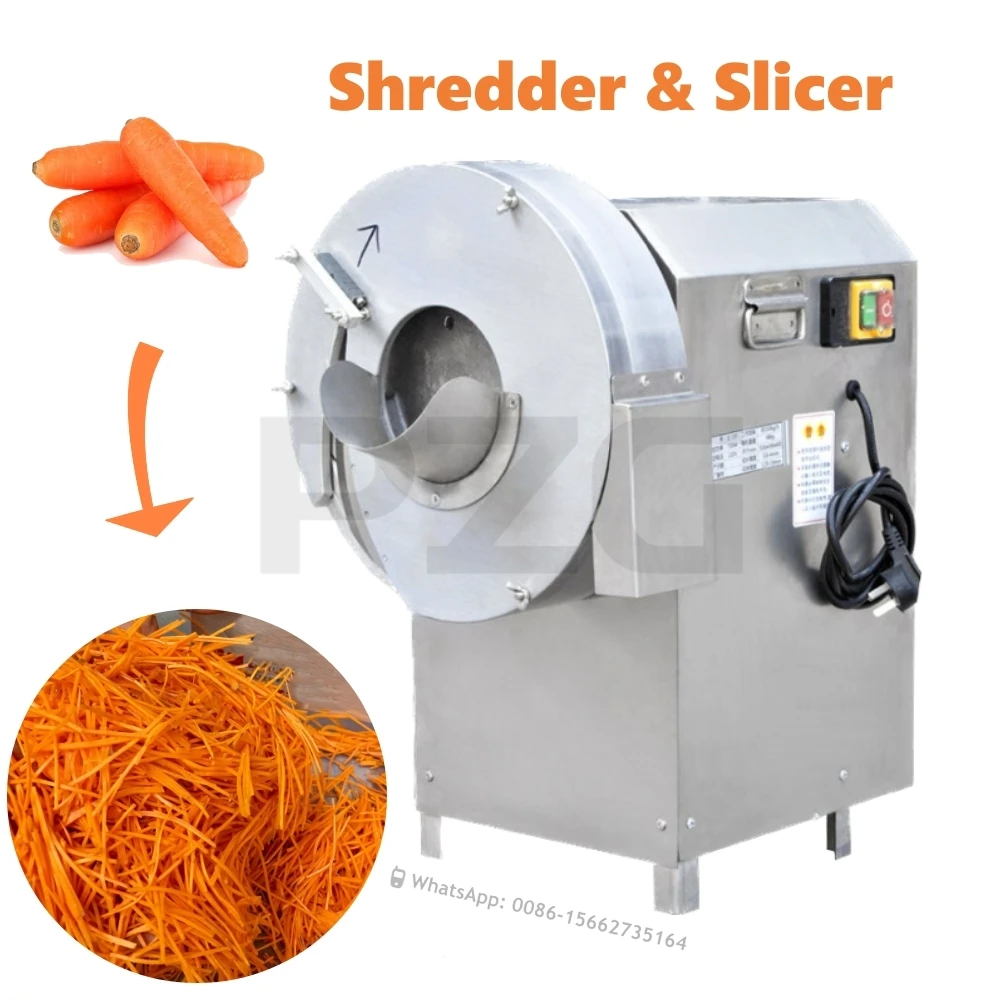 

Commercial Vegetable Ginger Slicer Shredder Cutter Carrot Strip Cutting Machine Potato Chips Slicing Machine Vegetable Cutter