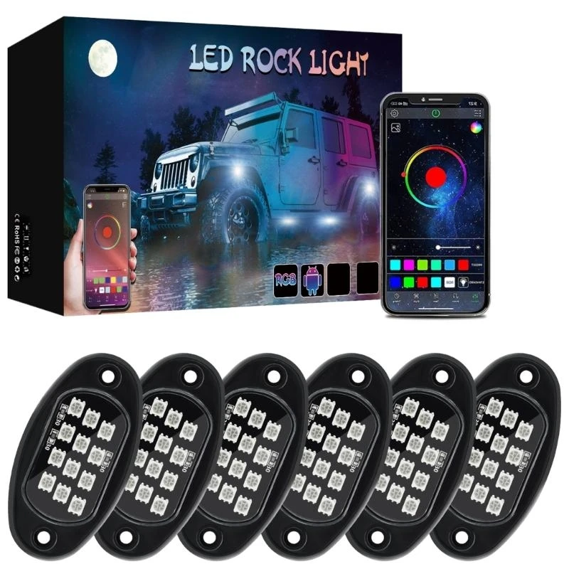 

2025 Новые водонепроницаемые лампы нижнего освещения для грузовых пикапов