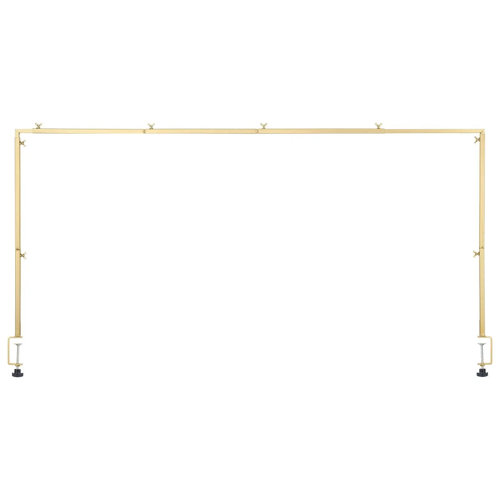 

Over The Table Rod Stand with Clamp Party Arch Frame Decor 28"-98" L Adjustable