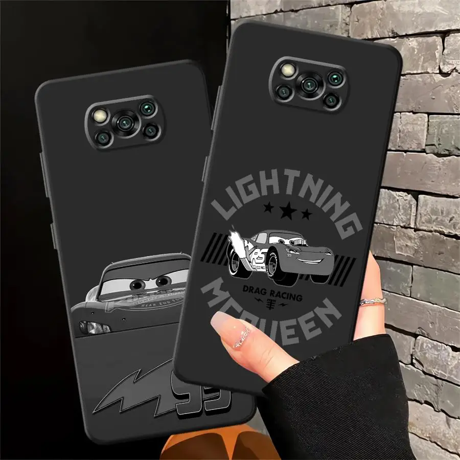 حافظة لهاتف شاومي بوكو X3 X4 X5 M5 M3 M4 Pro F3 F4 F5 C50 C51 C65 ديزني لايتنينج ماكوين #4