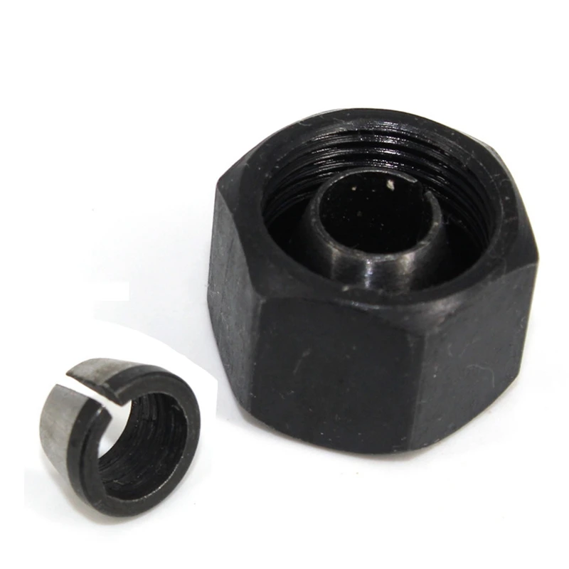 8 Pcs Router Collet Set Chuck Heads Adapter For Drills Engraving Trimming Carving Machine Electric Router Milling Cutter