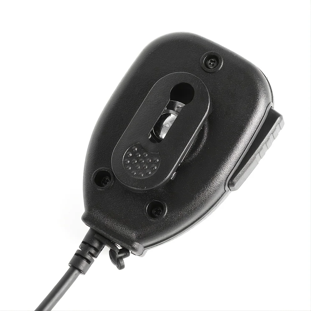 Speaker Mic For Two Way Radio - PTT Button, Clear Sound, Portable Design - Compatible With UV-5R, UV-10R, UV-13 Pro, UV-5R Plus,