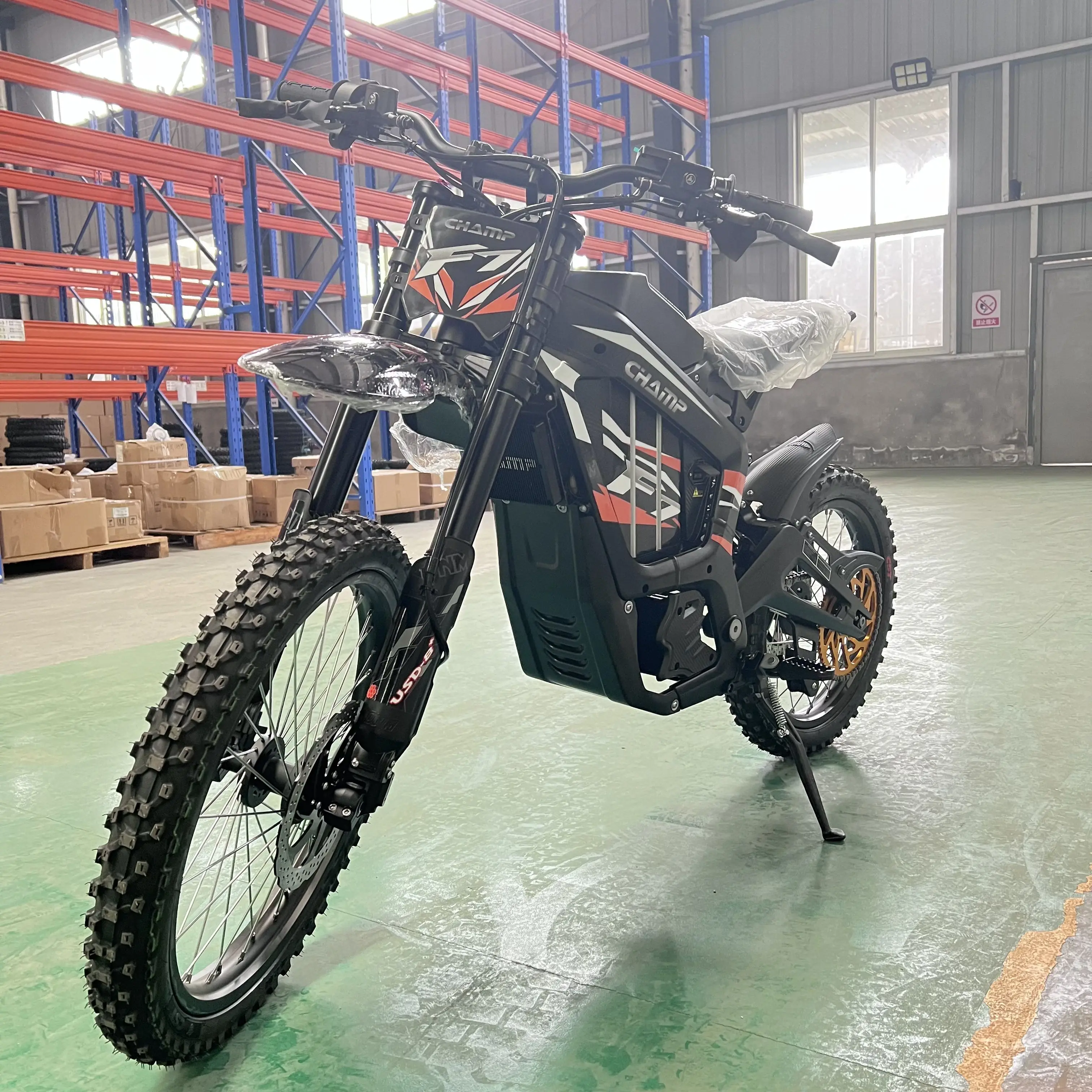 European warehouse stock EEC CE COC Legally licensed on the road 72V 40Ah 7500W off-road electric 100km/h Electric motorcycles