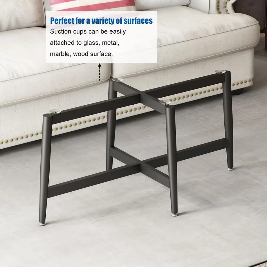 

Coffee Table Legs 18 Inch, Heavy Duty Furniture Legs for Office Modern Desks, TV Stands, End Table, DIY Desk Base for Table