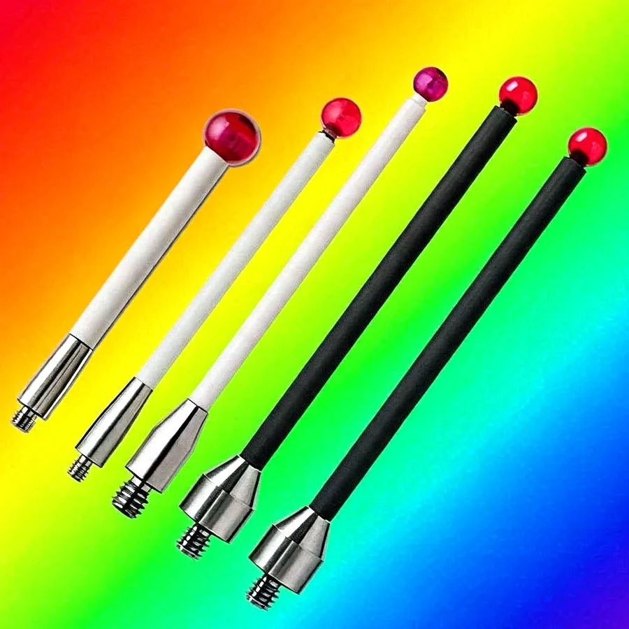M2M3M4 Carbon Fiber Measuring Needle CNC Machine Tool Probe Ruby Ceramic Measuring Needle A-5000-3709/3712