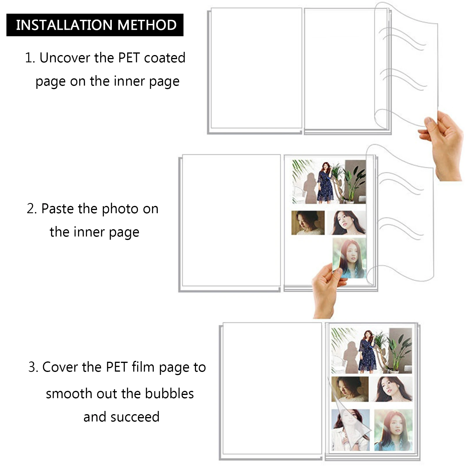 

Cartoon Photo Album Lightweight Great Gift Parent Child Travel Graduation Classmate Wedding Family DIY Photo Book Album