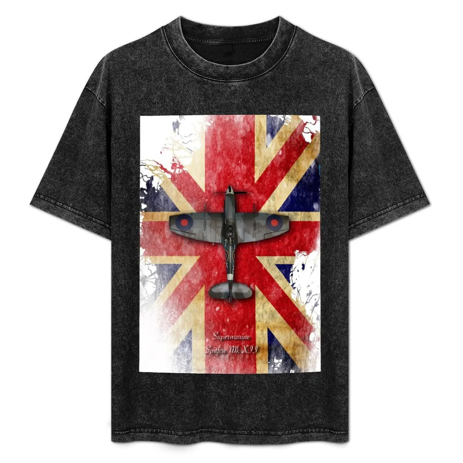 

Spitfire Mk.XII T-Shirt Halloween Casual T-Shirt