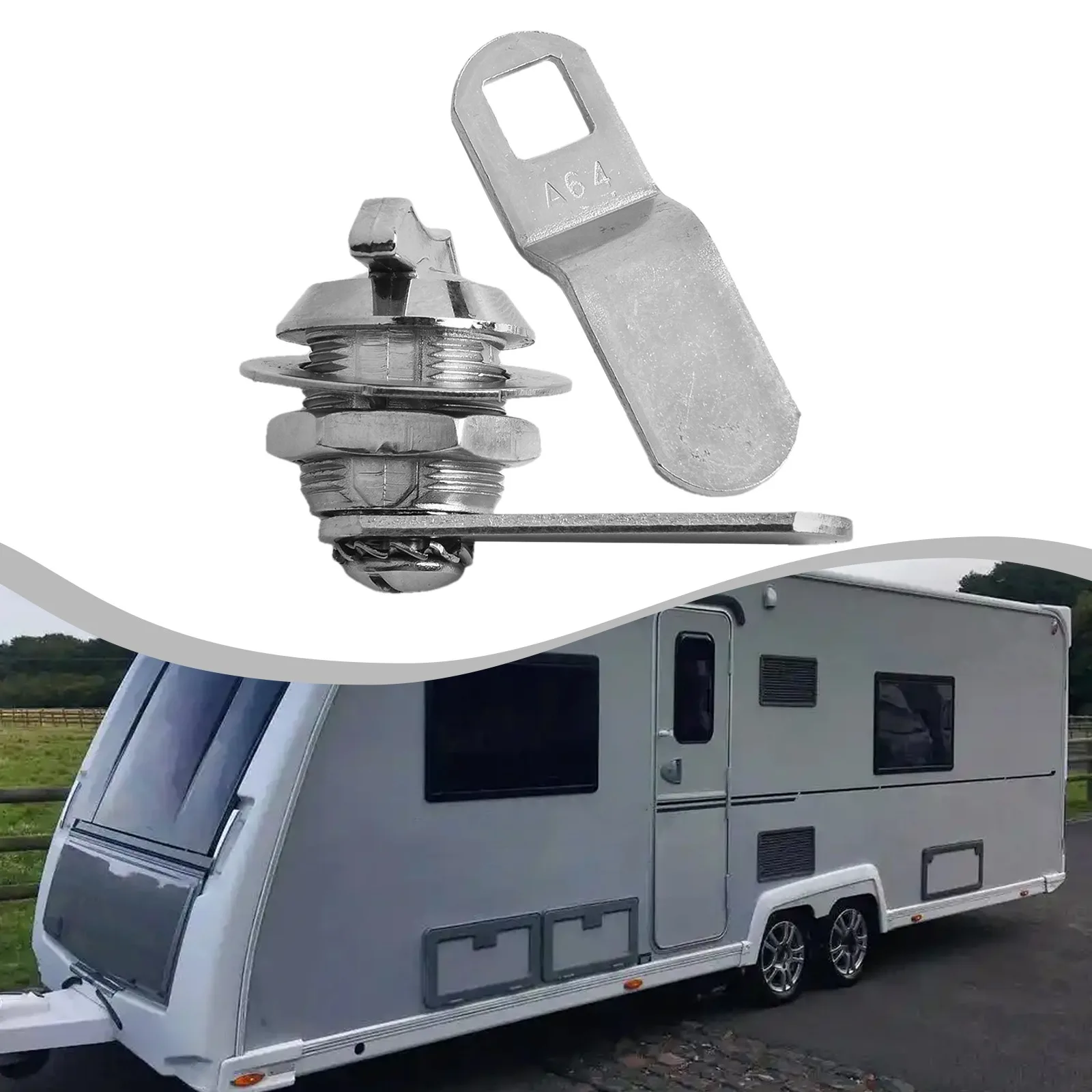 

Смещенный замок Cam Lock Отделение для хранения на колесах 5 8 дюймов Совместимость Стальная конструкция с покрытием для зоны хранения 5,1*3,5*3 см