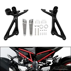 1 Pair left right Foot Peg Footrest For Kawasaki Z900 SE 2022 Z900 ABS Z900 2017 2018 2019 2021 2023 2024 Motorcycle Accessories