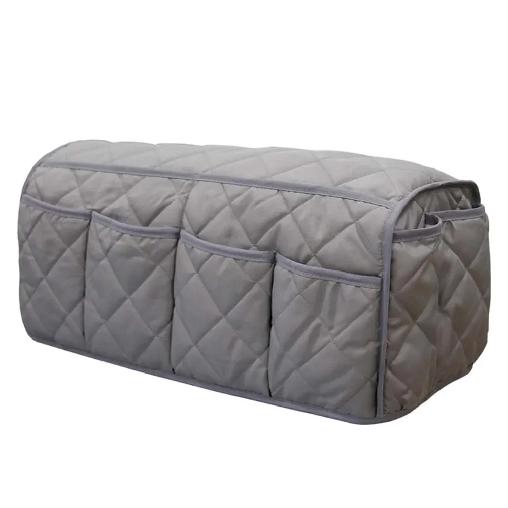 Waterproof Sofa Armrest Organizer with Multiple Pockets Non Slip Armchair Caddy for Storage of Remote Phone and Magazines
