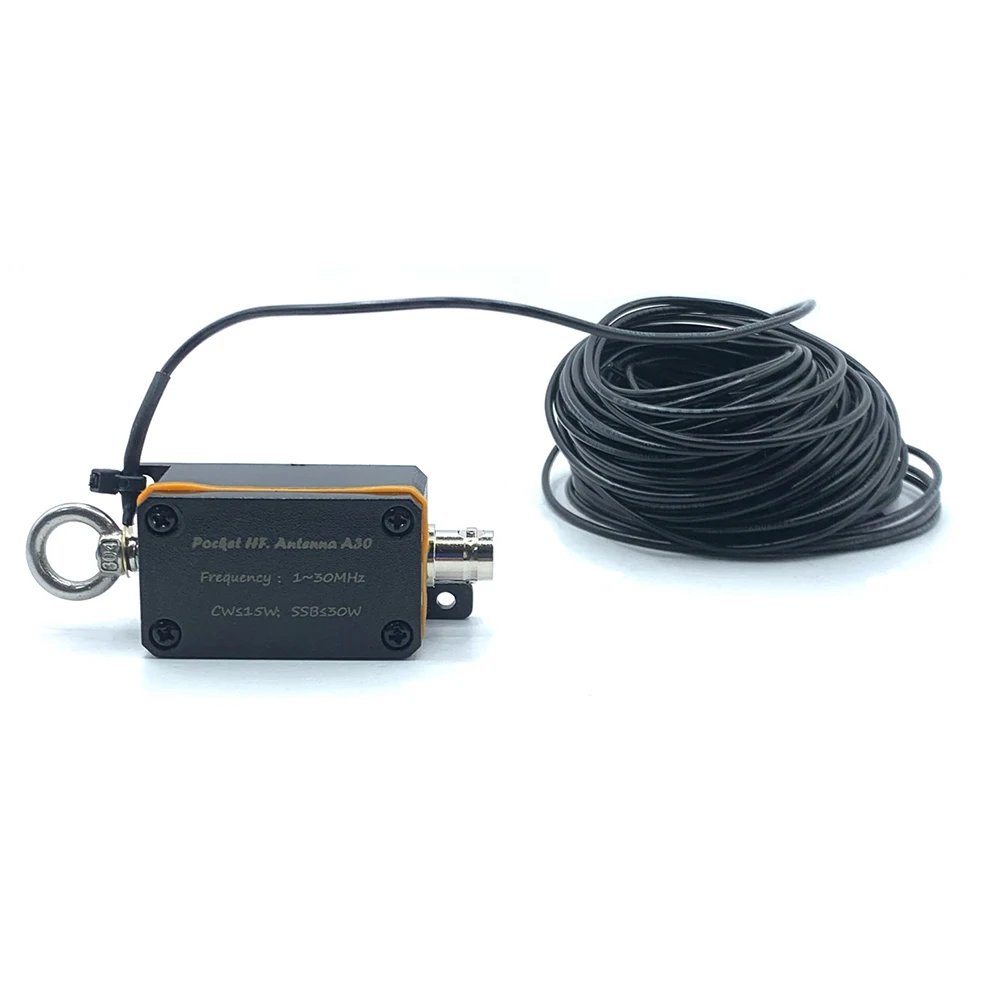 Карманная ВЧ-антенна 1-30 МГц Коротковолновая антенна Широкополосная антенна Коротковолновая антенна ВЧ