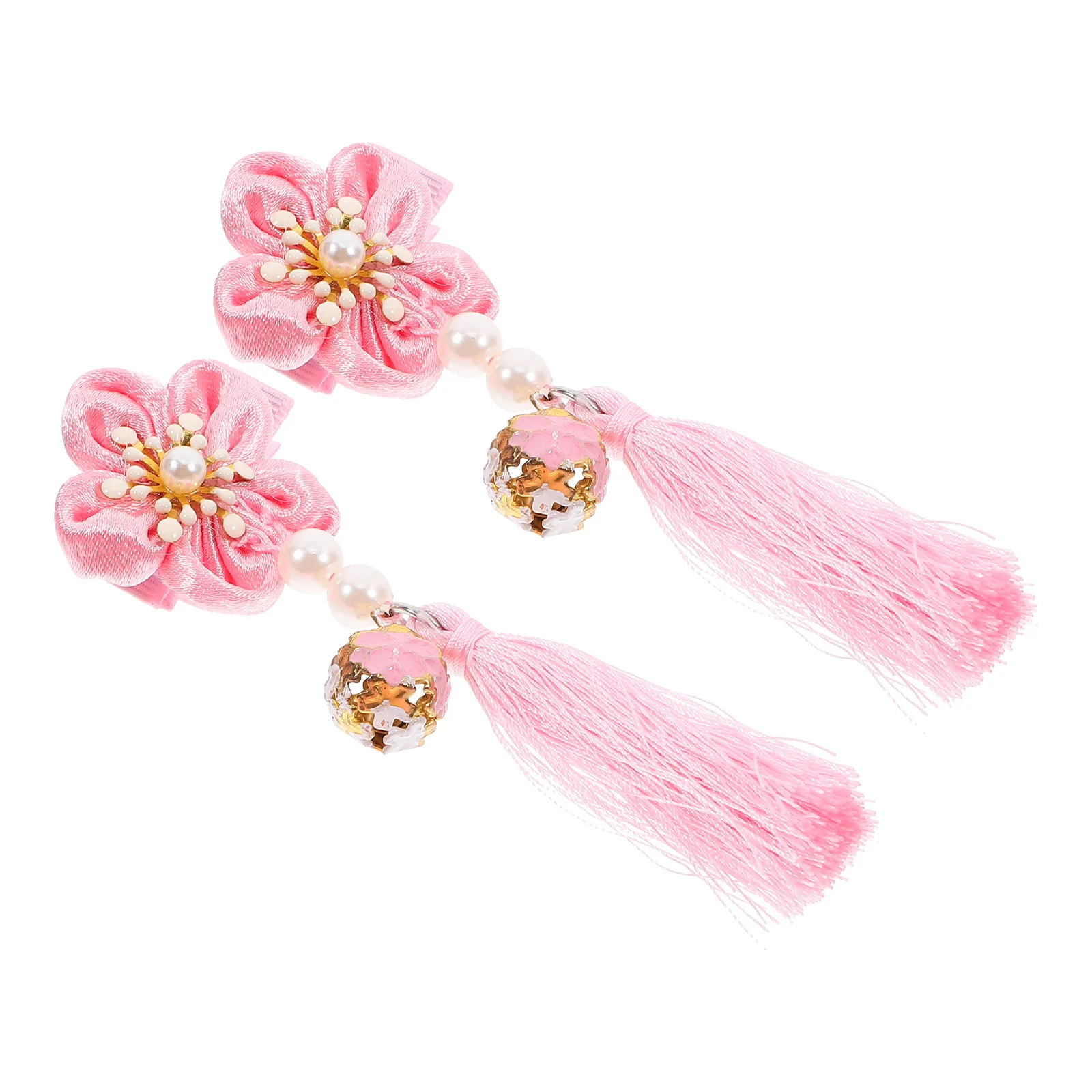 

1Pair Chinese Style Hairpins Tassel Hair Clips for Daily Party Wedding Hair Accessories Hairpin for New Year