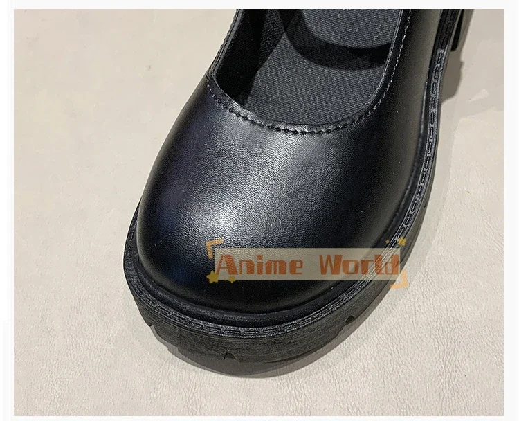 أحذية أنمي كارت كابتور ساكورا كوسبلاي للنساء ، إكسسوارات لوليتا عالمية ، زي طالب مدرسة ياباني ، أحذية برقبة