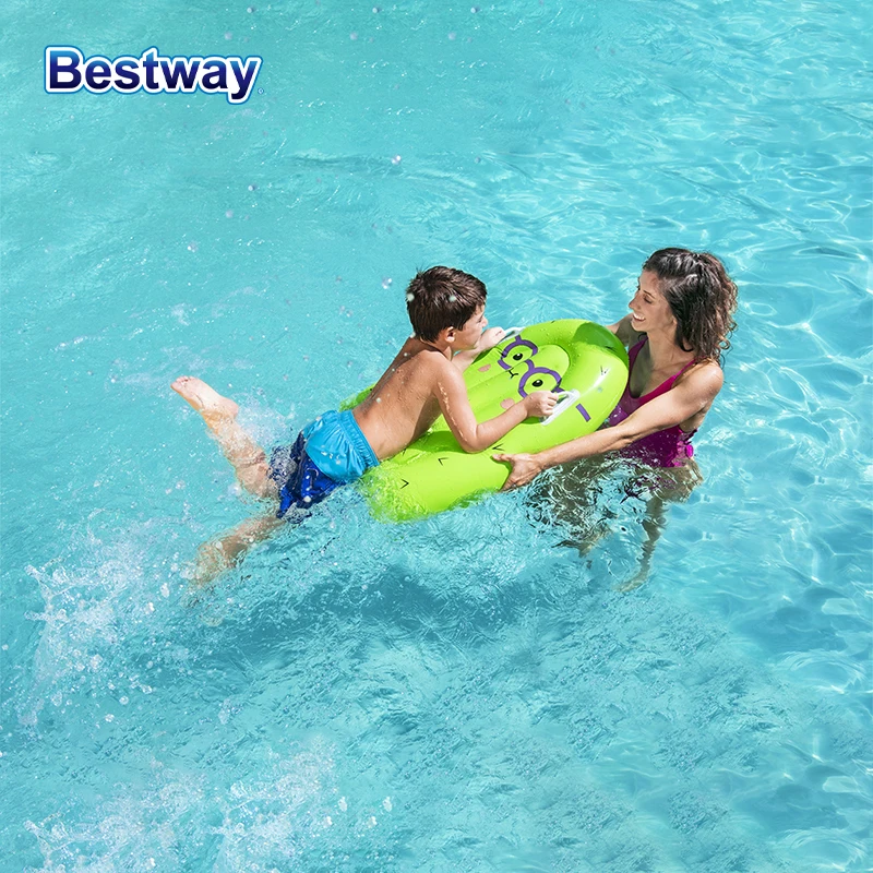 Bestway กระดานโต้คลื่นเป่าลมลอยน้ำสำหรับ Surf สีเขียวแบบคู่กับเพื่อน