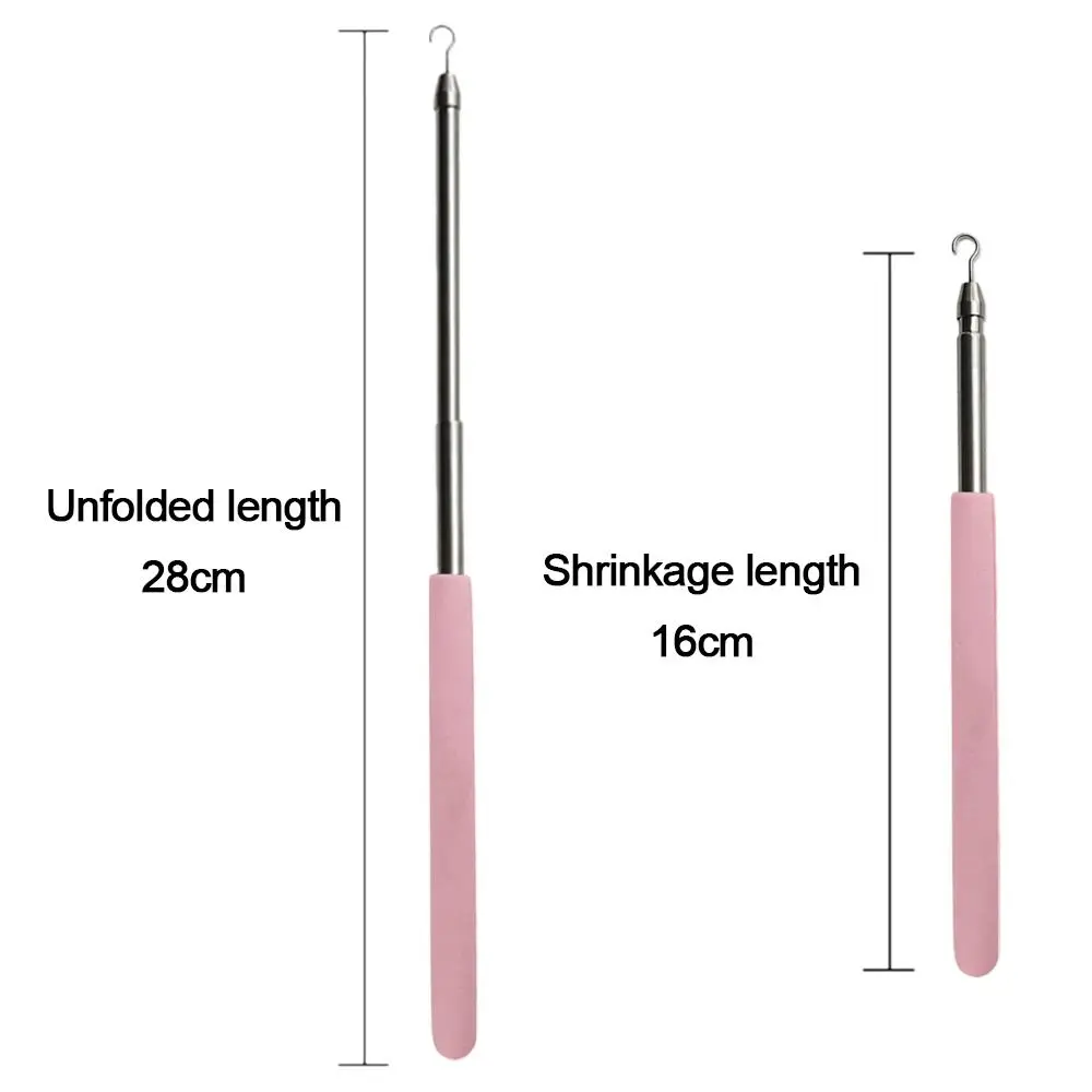 ステンレス鋼のジュエリーヘルパーツール、留め金、格納式ブレスレット固定ヘルパー、ネックレス