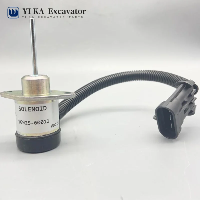 For Kubota relay U155 U161 U163 bobcat Flame out Solenoid valve Flame out switch 1G925-6001 excavator accessories