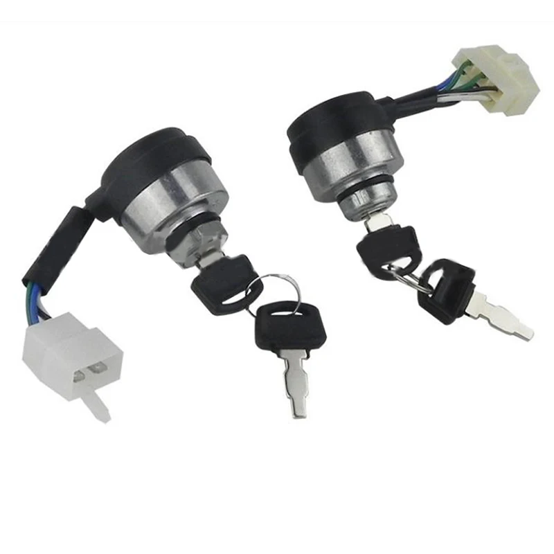 Ignition Start Key Lock Combination Switch 4/6 Wire Way Gasoline Generator For 2-3KW 168F and 5-8kw 188F Generator Accessories