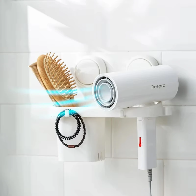 Heavy Vacuum Shower Suction Cups Hanger Hooks Toothbrush Holder and Large Suction Clear Wall Hooks Hair Dryer Holder