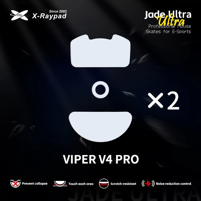 

Mouse Feet Jade Ultra Viper V4 PRO X-Raypad Jade Ultra Masterful Viper V4 PRO Mouse Skates Mouse glide