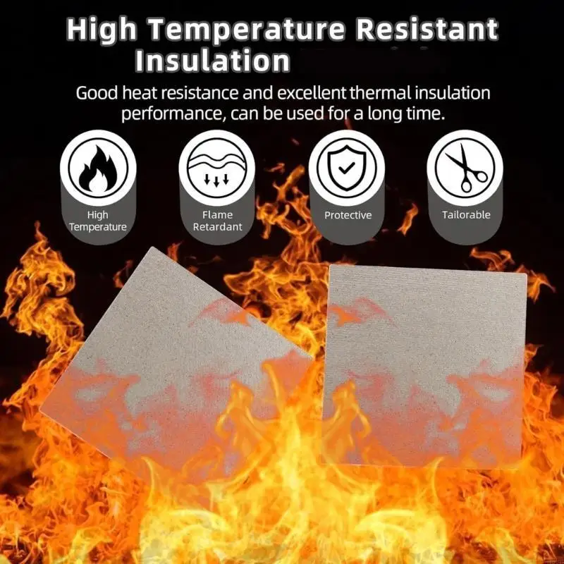 

M6CB Pack of 5 Thickened Sheets Cuttable Thickening Mica Plates Microwave Spare Part Suitable for Quick Heating Use