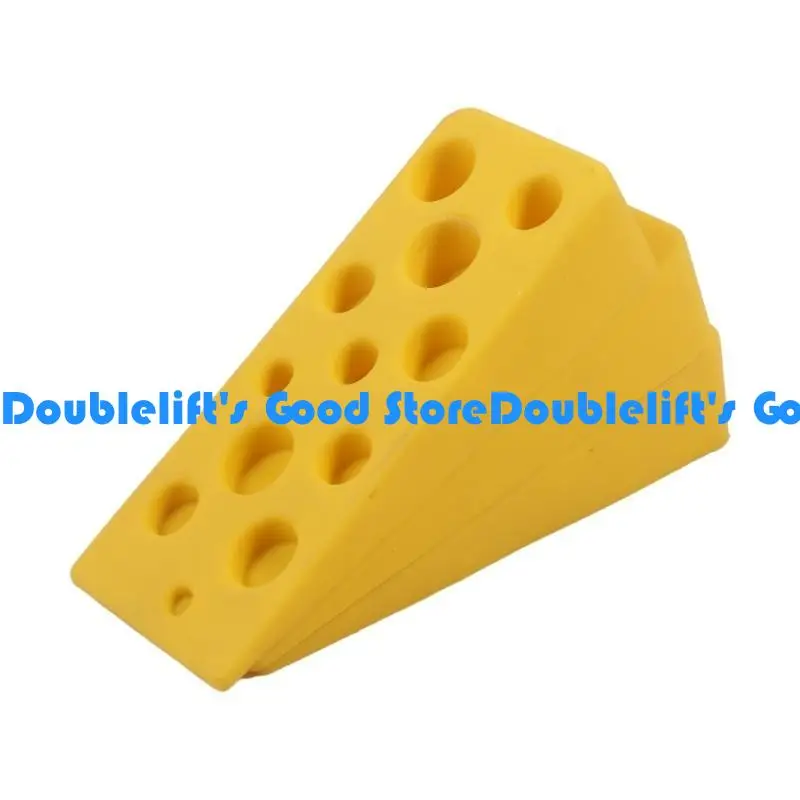 

652F 3 Pack Cheese Door Stops Door Door Stop Silicone Door Stops Heavy Duty Door Stops Wedges for