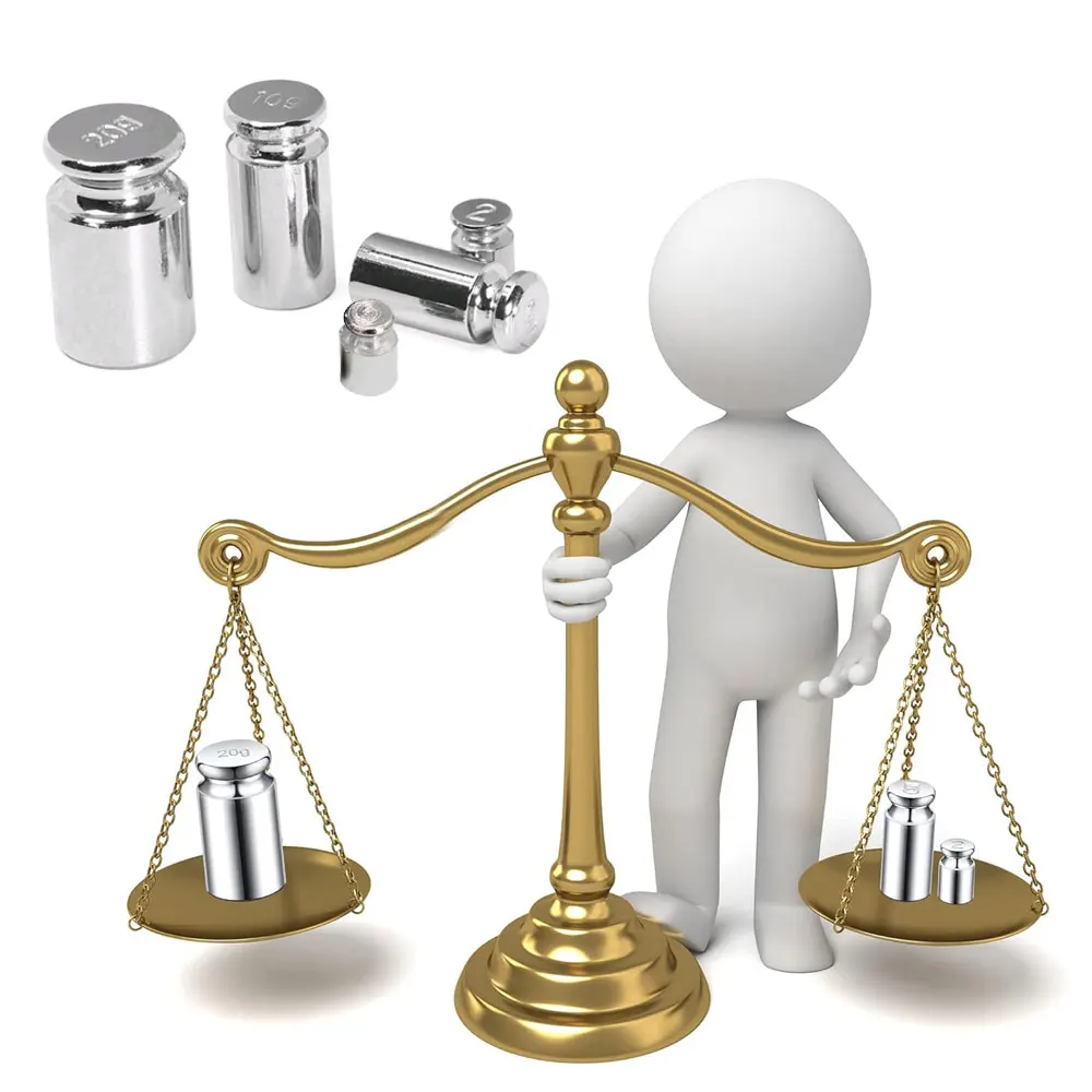 5Pcs/1set Grams Accurate Calibration Set Chrome Plating Scale Weights Set for Home Kitchen Tool 1g 2g 5g 10g 20g Weighing Tools