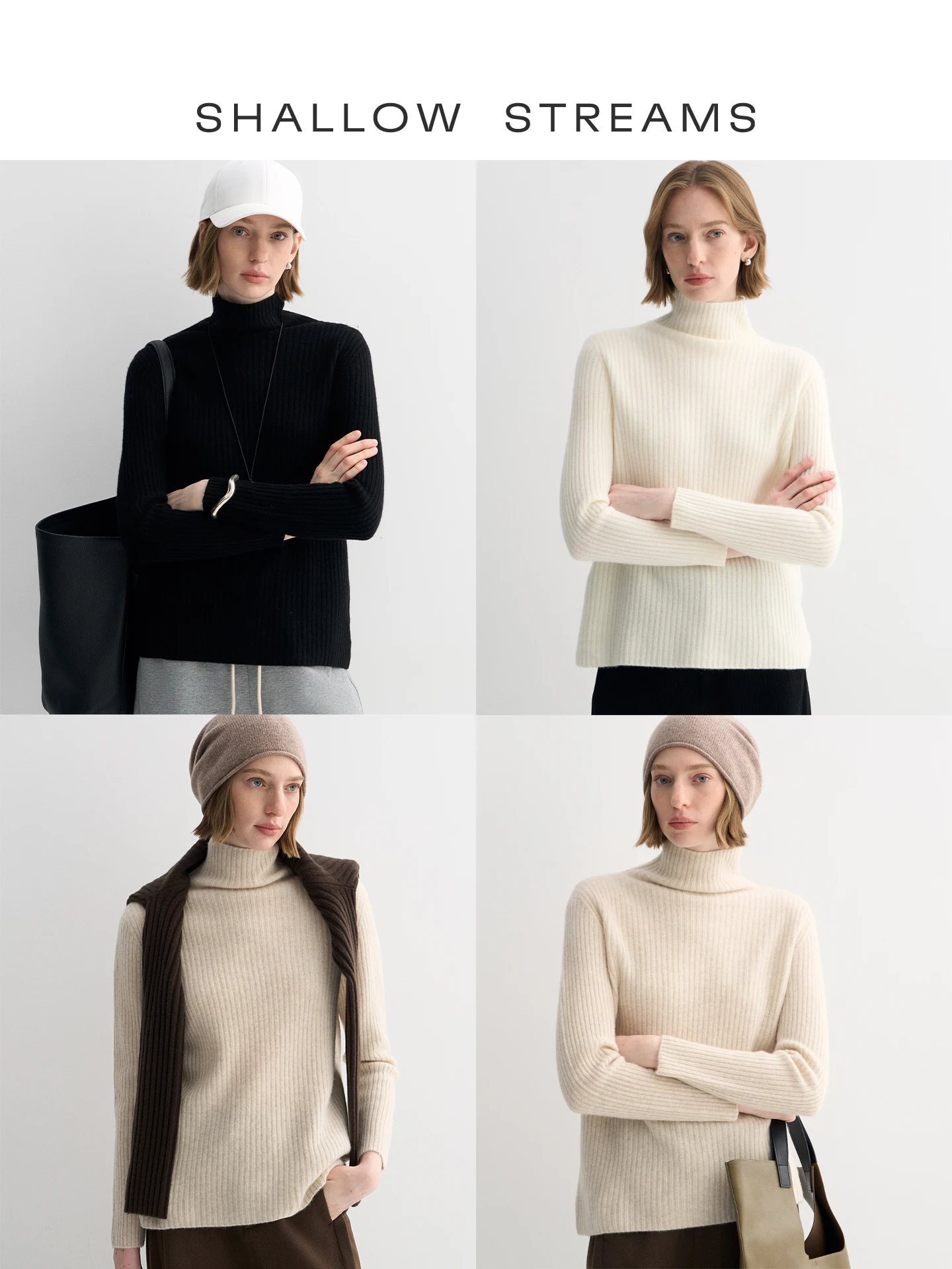 

Женский теплый шерстяной свитер-поло с высоким воротом, свободного кроя, с длинным рукавом, для осени и зимы