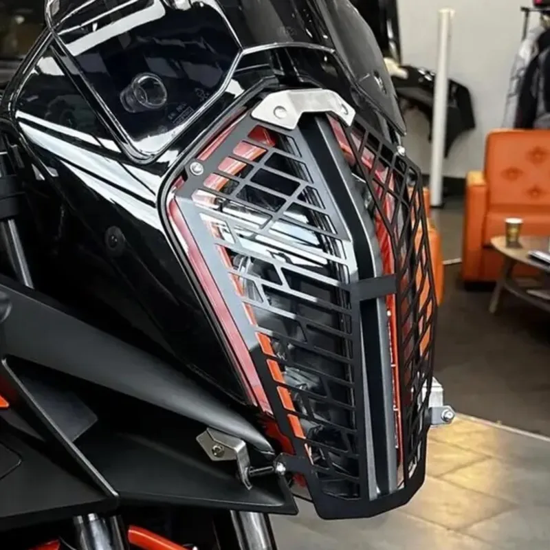 

SuperAdventure 1290S 1290R Headlight Protector Grille Guard For 1290 Super Adventure S R 2017-2024 2023 Cover Grill Protection