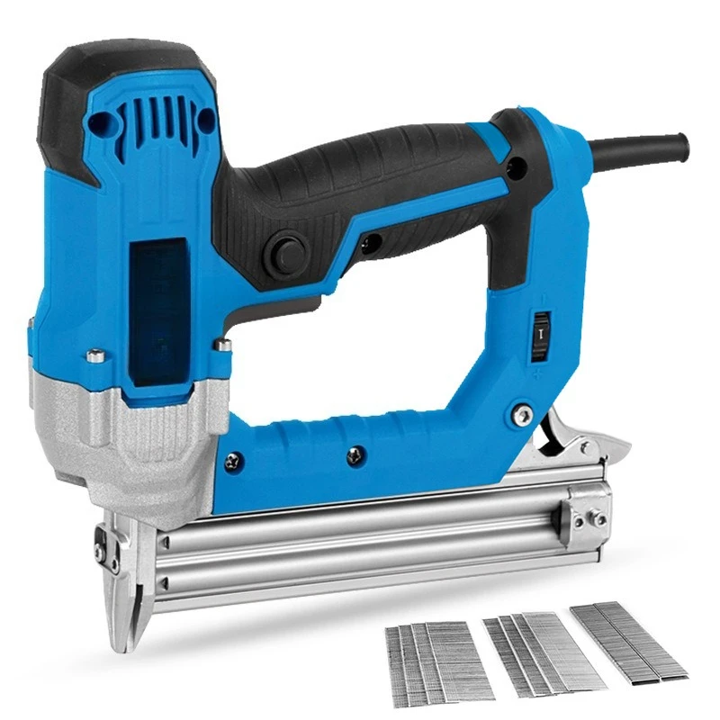 Electric Woodworking Straight Nail Gun, Portable Non-stapling Steel Nail Gun