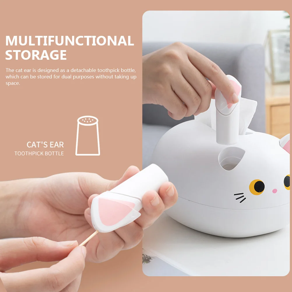 

Household Tissue Box ABS Wear-Resistant Decorative Napkin Case for Home Shop Office Use Tissue Holder Napkin Accessory