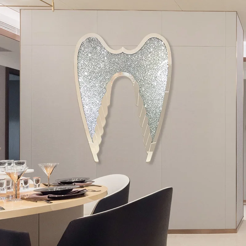 Nordic sunglasses living room dining room wall hanging decorative mirror American bathroom mirror