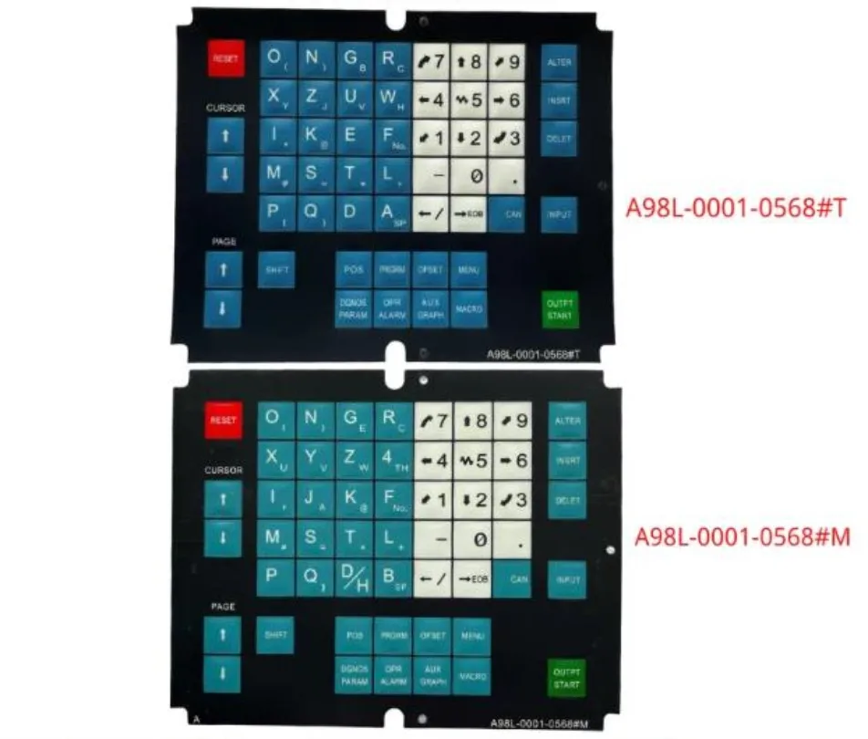 For Fanuc A98L-0001-0518#T A98L-0001-0518#M Membrane Keyboard Protective Film A98L-0001-0518 Membrane Button