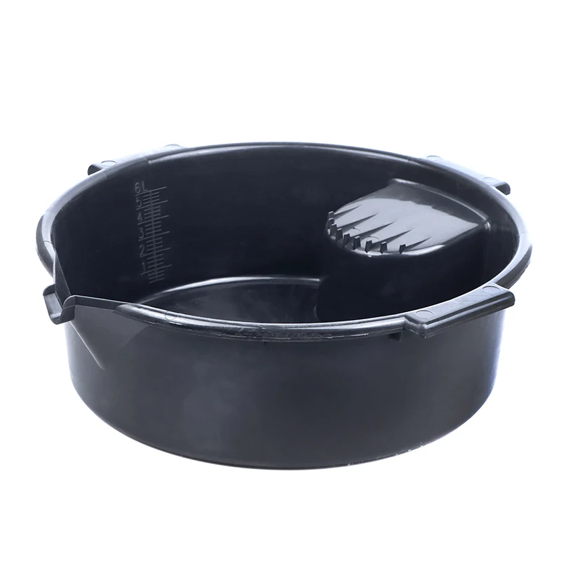 

Oil Drain Container Receiving Basin Tool Lightweight Oil Change Pan Fuel Drain Pan