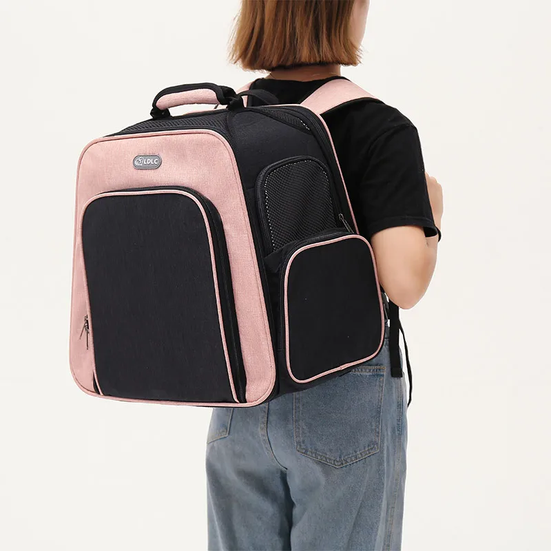 

New LDLC ultra-lightweight pet backpack, portable folding pet bag, expandable folding cat bag, suitable for pet travel