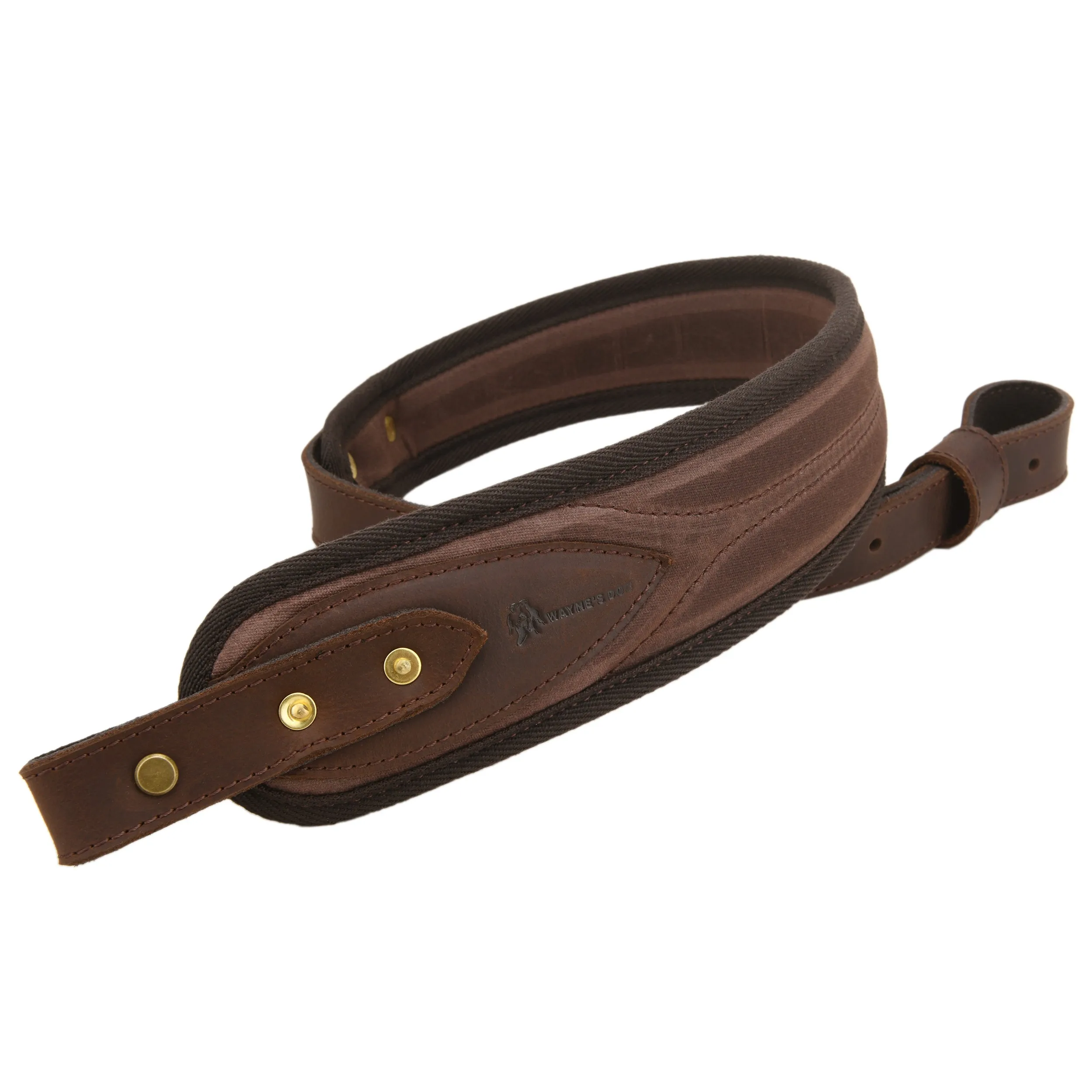 WAYNE'S DOG Canvas Leather Rifle Sling Hunting Shooting Shotgun Strap Belts