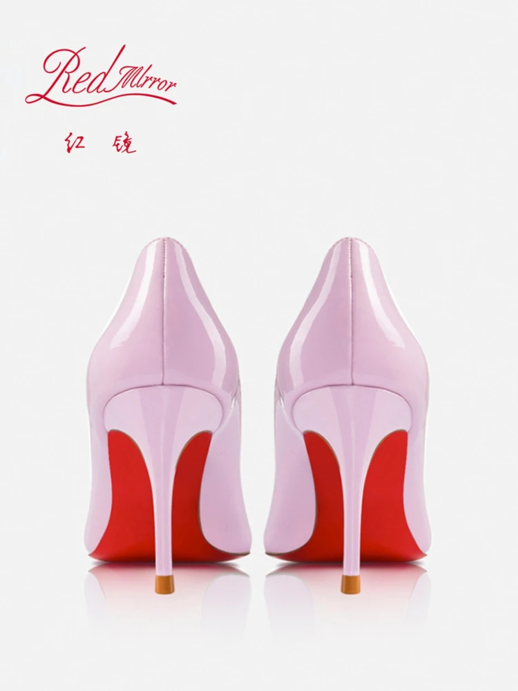 

2025 new high heels for women, pink slim heels, light lipstick base, sexy temperament, socialite, not tired feet, single shoes