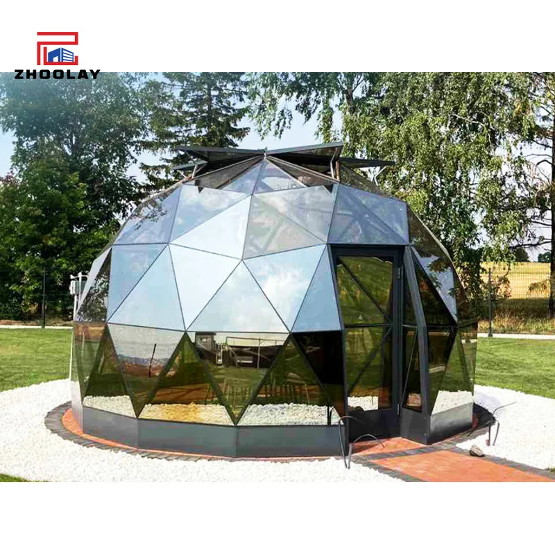 Campsite Glass Spherical Tent Outdoor Homestay Scenic Area Wild Luxury Bubble House Camping Base Hotel Starry Sky Room