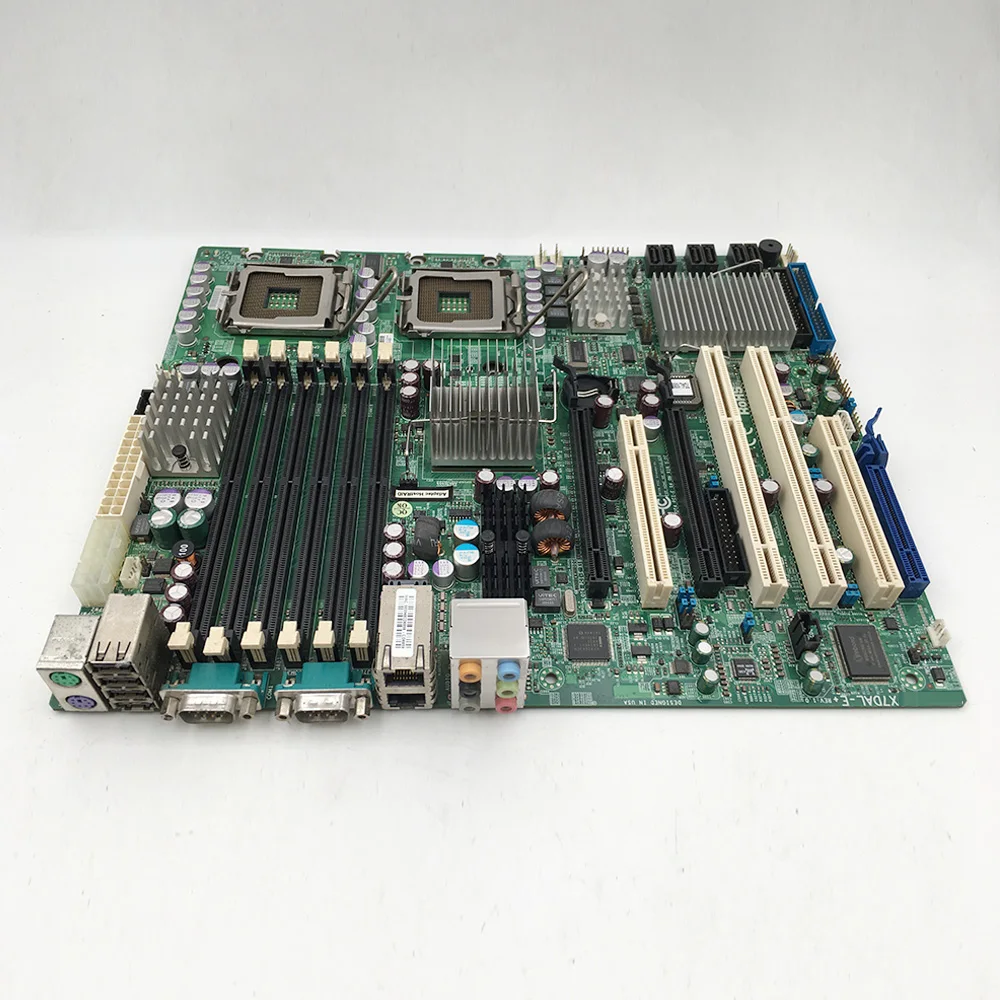 

For Supermicro Workstation Motherboard Dual LGA771 Xeon Quad-Core 5400/5300 Sequence Dual-Core 5200/5100/5000 Sequence X7DAL-E+