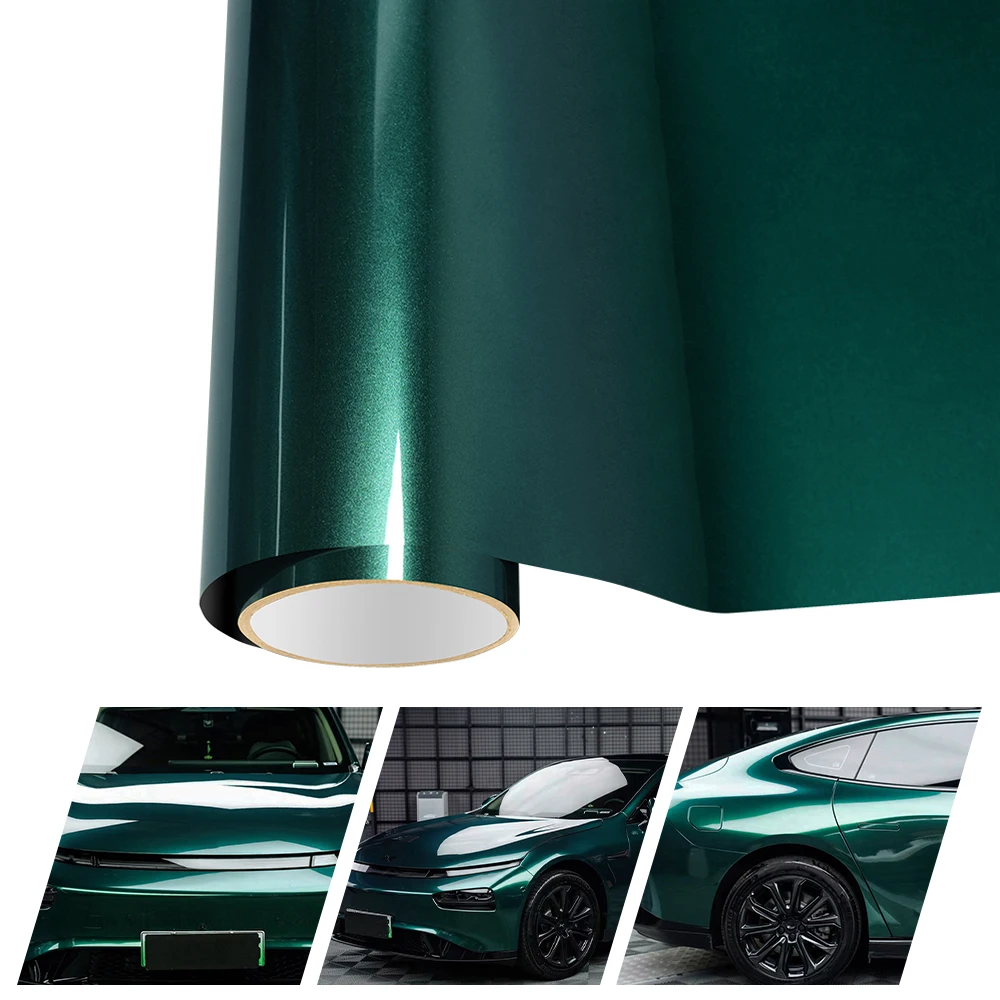

Metal Paint Royal Green Car Sticker Wrapping Vinyl Wrap Sticker on Car Motorcycle Film Cover Wrapping Foil Adhesive PET Decals