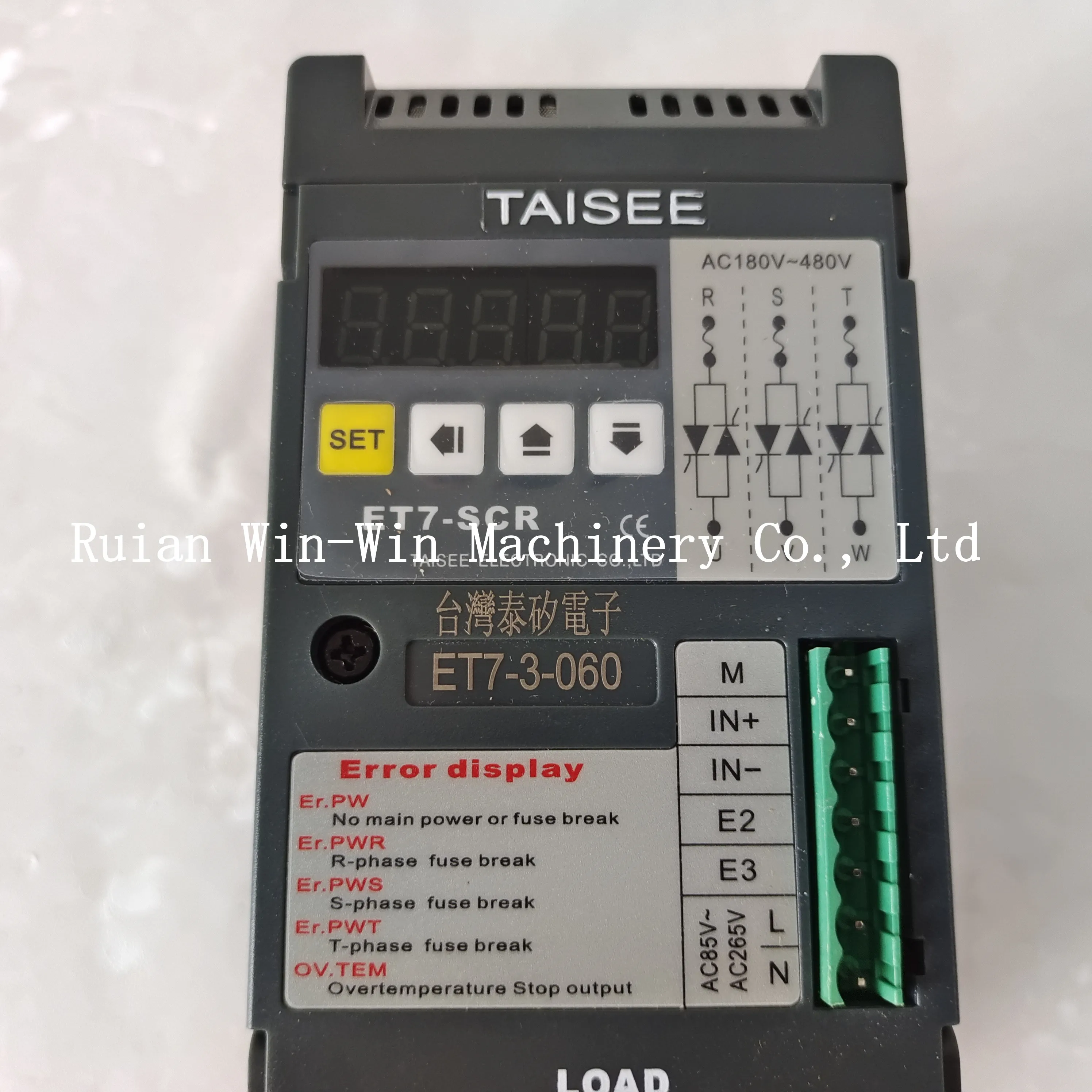 

ET7-3-060 AC85V-265V TAISEE Power Regulator ET7 Series