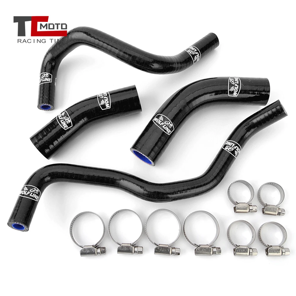 

For Tenere700 2024 Motorcycle Accessories Radiator Silicone Coolant Hose Kit with Clamp for Yamaha Tenere 700 2019-2023 2022 21