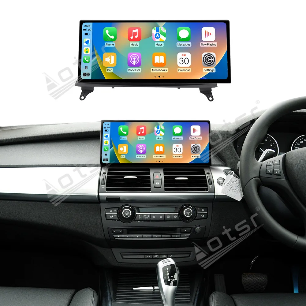 For BMW X5 X6 2007-2010 5615 5625 E70 CCC&CIC Left-Hand Drive 12.3 Inch Car Radio GPS Navigation Car Multimedia Player Android13
