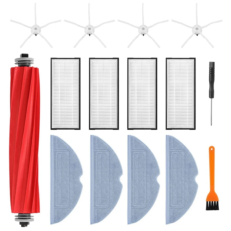 

Replacement Parts For Xiaomi Roborock S7 T7S T7S Plus Roller Brush HEPA Filters Side Brushes Mop Cloth