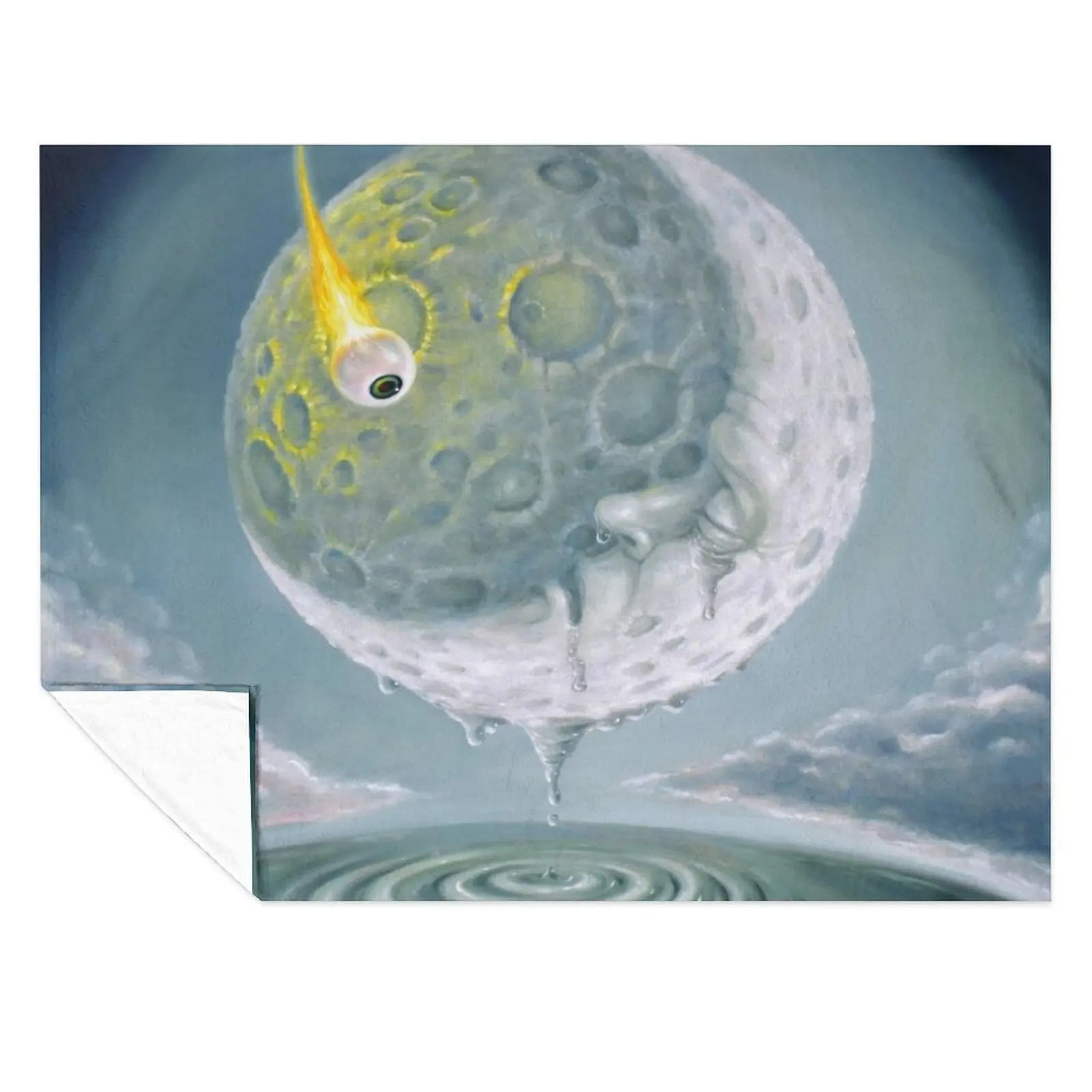 

Freak Out in a Man-in-the-Moonage Daydream Throw Blanket funny gift Beach for sofa Blankets