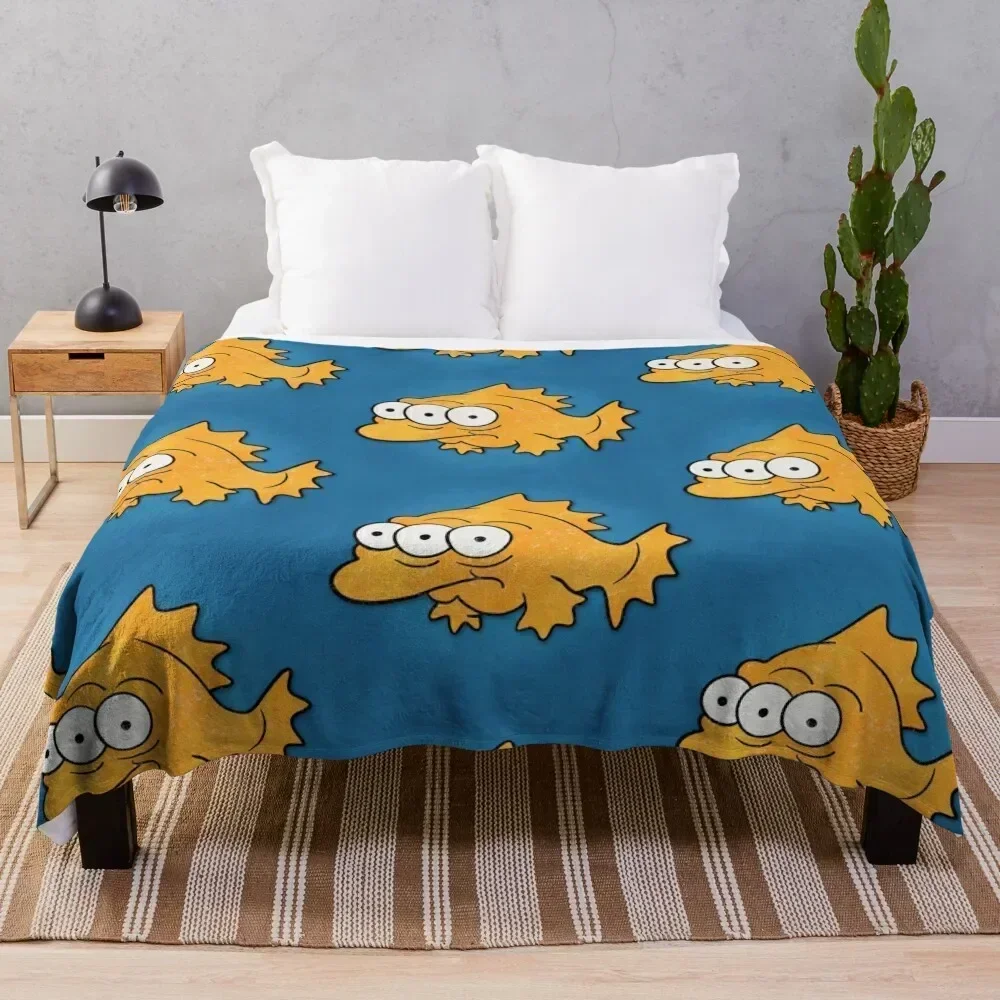 

Blinky Throw Blanket Bed linens Flannel Summer Thin Blankets