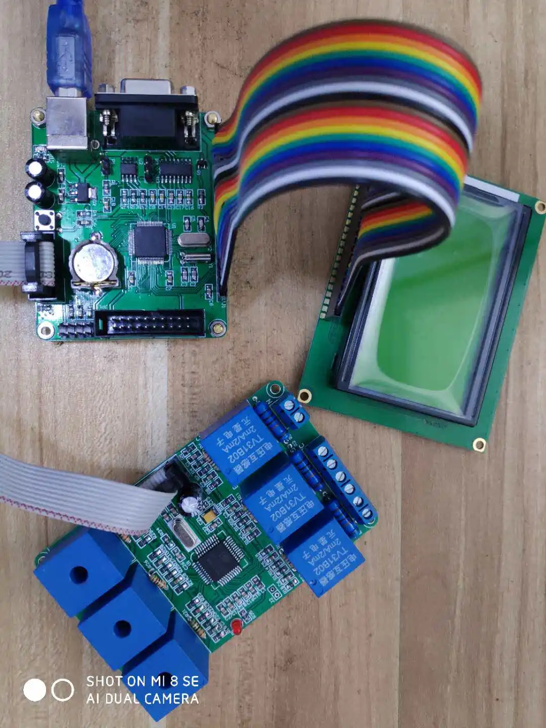 

ATT7022EU Three-phase Energy Metering/three-phase AC Power Acquisition Board/STM32F103 Microcontroller