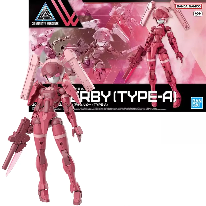 

BANDAI Original ANIME 30MM 1/144 EXM-H15E ACERBY[TYPE-A] Assembly Plastic Model Action Toys Figures Gifts