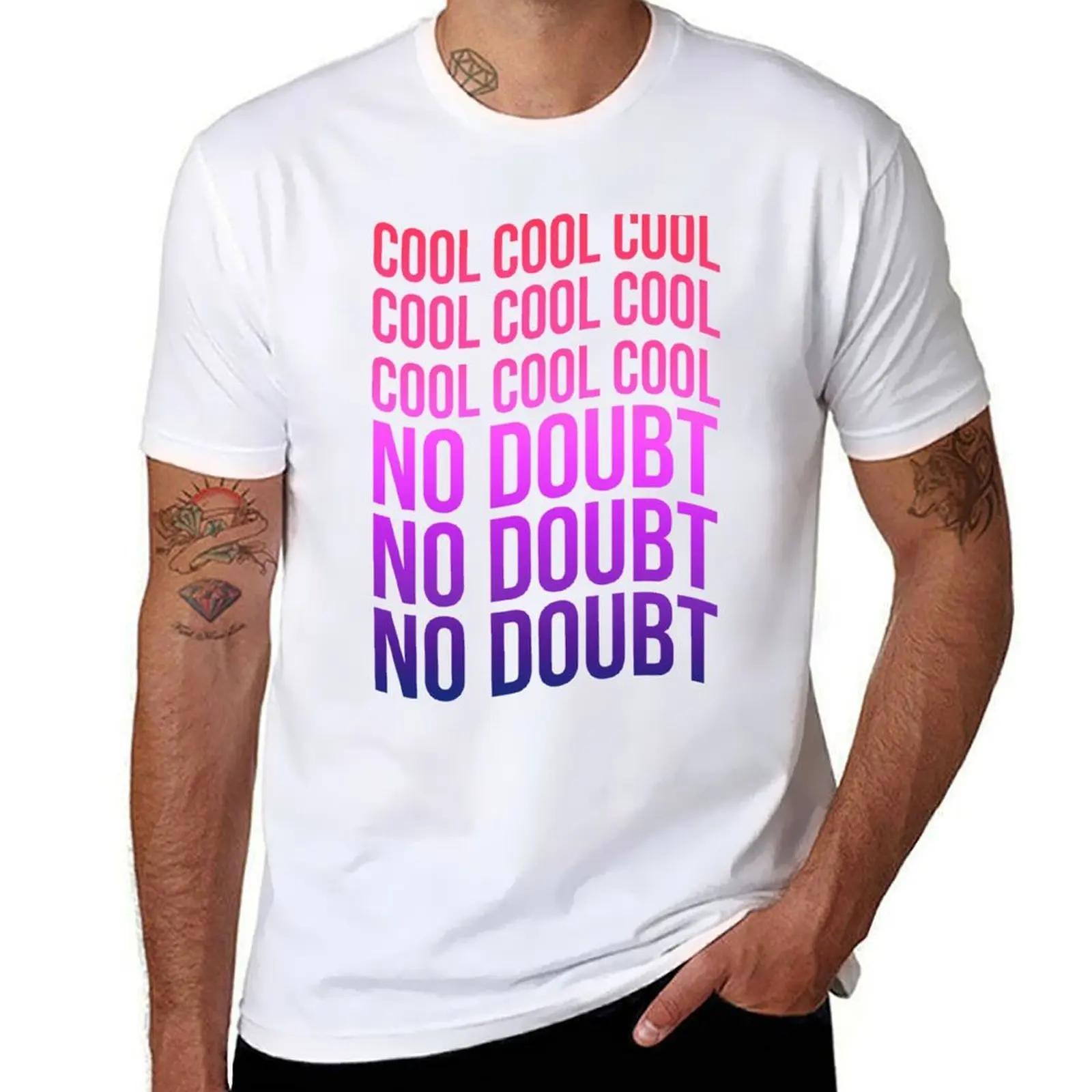 

Cool No Doubt Jake Peralta Quote T-Shirt t shirts with prints man tshirt T-Shirt
