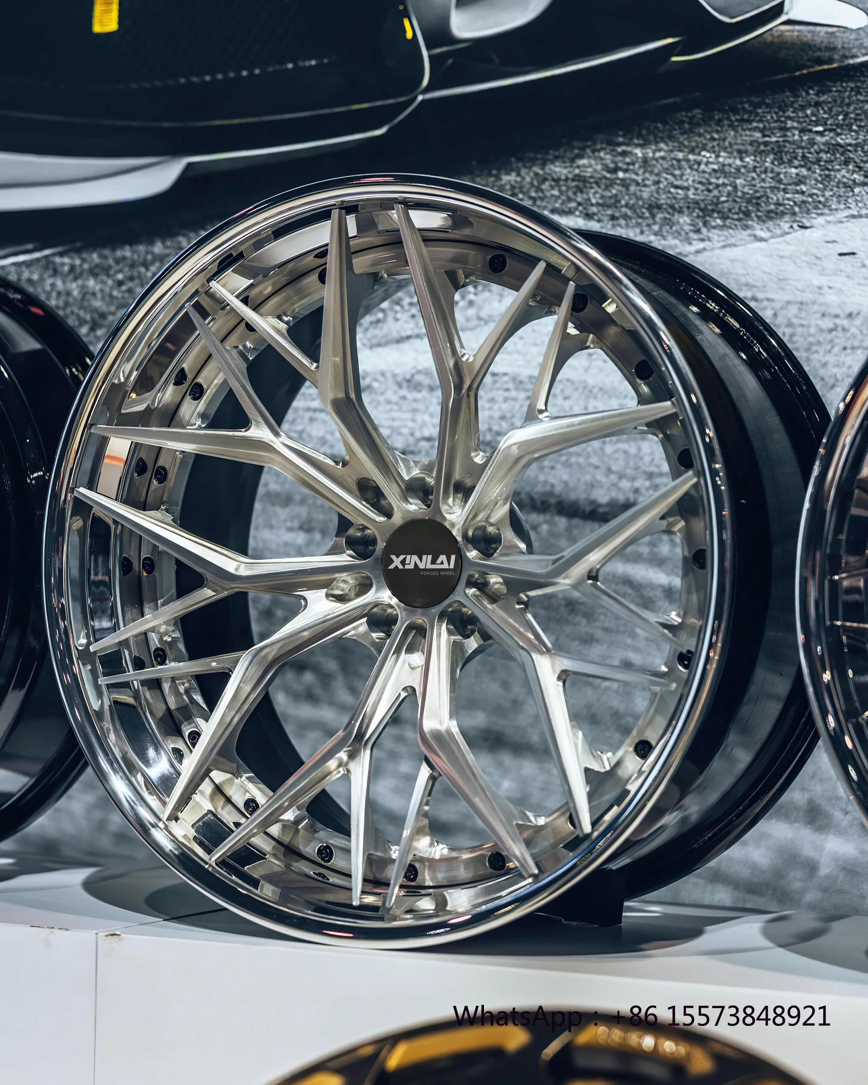 

2-piece Custom Forged Wheels 5x120 5x112 5x114.3 Car Alloy Rim for Passenger Car Wheels