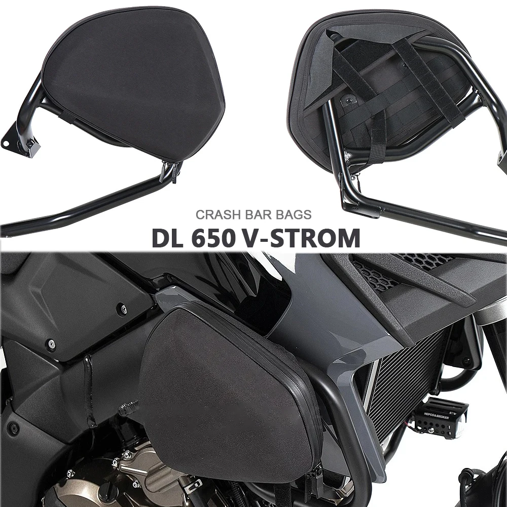 Torby na gmole motocyklowe do SUZUKI DL650 V-STROM V-Strom 650 L2 XT ABS, ochrona ramy, wodoodporne torby/plecaki